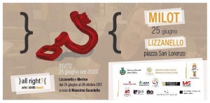 Milot's exhibition in Lizzanello and Merine in south Italy