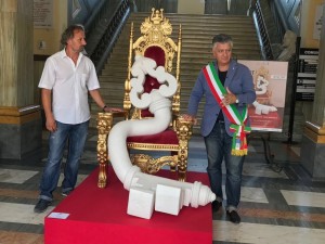 Milot and the Mayor of Peitrasanta Massimo Mallegni 2017